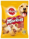 Лакомство для собак Pedigree Markies мясное печенье, 150 г