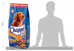 Сухой корм для собак Chappi Мясное изобилие